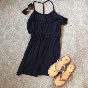 🔴Aeropostale- navy Blue Sundress